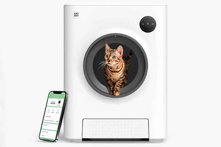 auto clean litter box