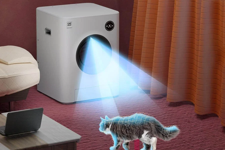 automatic litter box for multiple cats