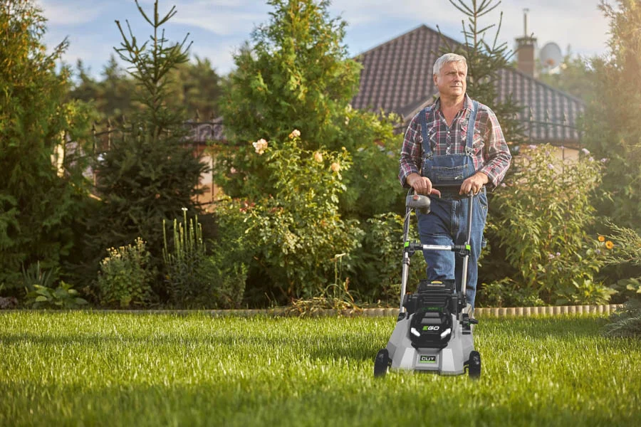 eco electric lawn mower