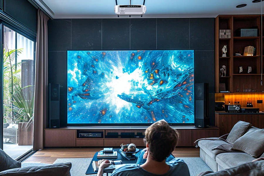 projector for home with screen